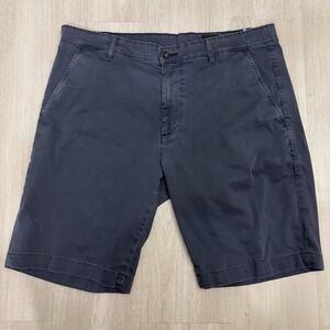 AG Adriano Goldschmied The Wanderer‎ Shorts Mens 36R 8" Navy Blue Casual Y2K
